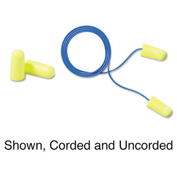 3M™ E·a·rsoft Yellow Neon Soft Foam Earplugs, Uncorded, Regular Size, 200 Pairs freeshipping - TVN Wholesale